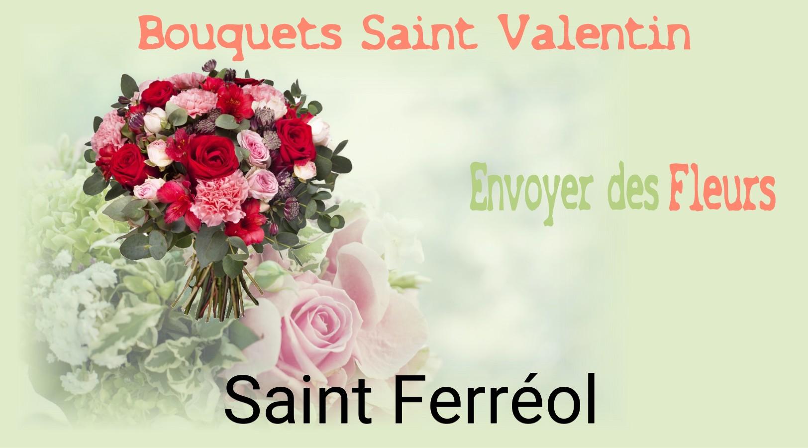 Roses de Saint-Valentin livrées à Saint-Ferréol